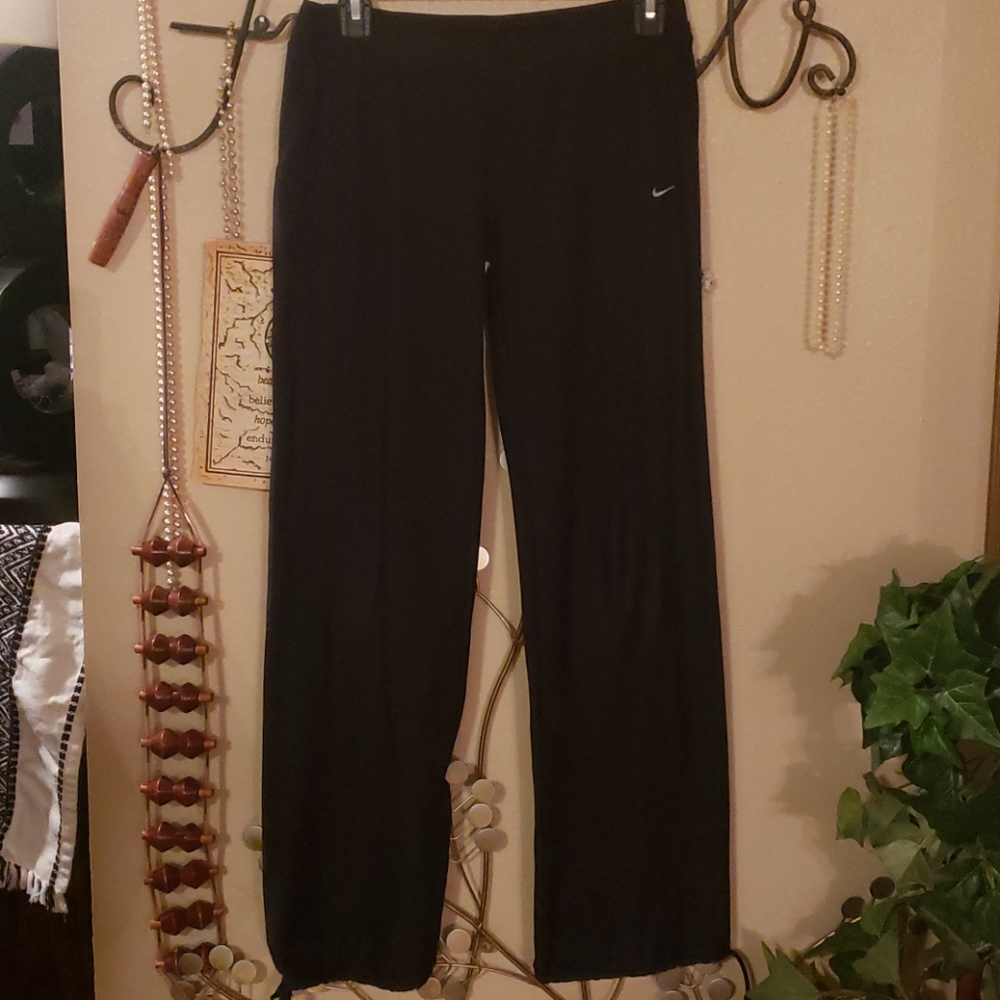 Nike Dry Fit Black Sweatpants Size Small